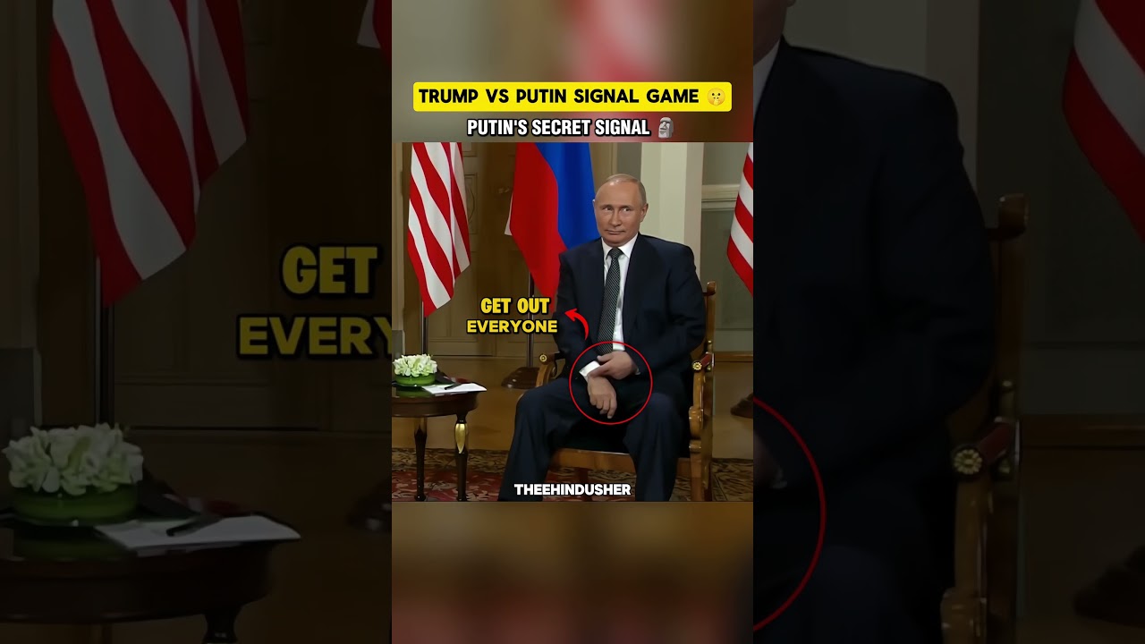 Putin Secret Signal 🧠 Perfect Control in ONE Gesture!