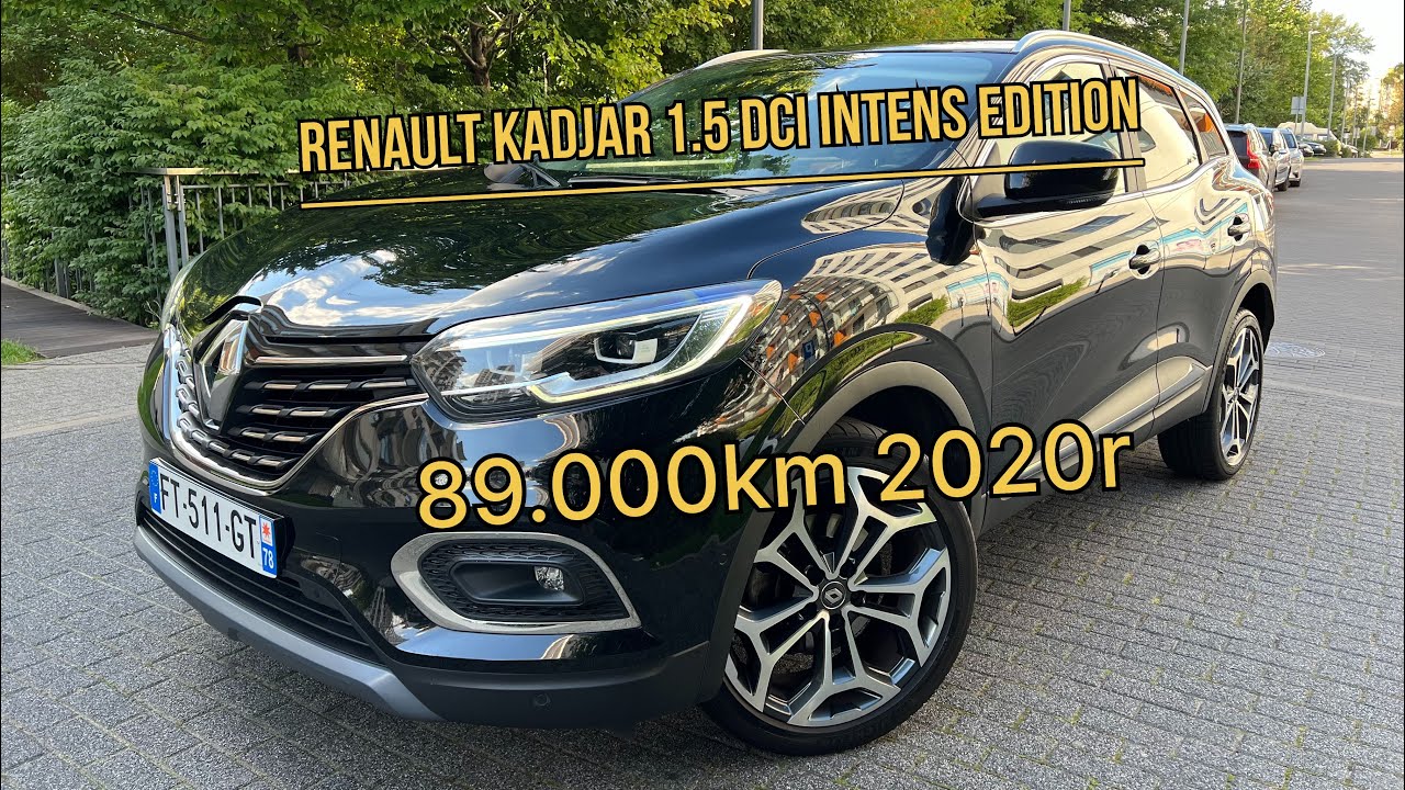 Renault Kadjar Intens, 10/2020r 89.000km/ Рено Каджар 1.5д Авто В Продаже