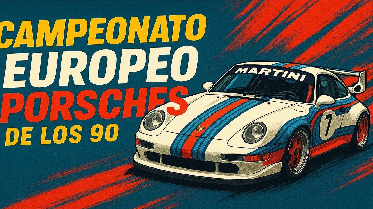 Campeonato Europeo   Porsche de los 90 completo con las 6 carreras