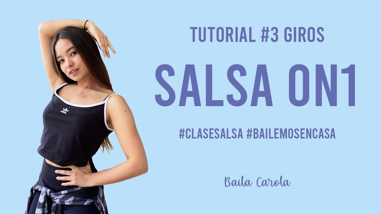 TUTORIAL DE SALSA #3 | GIROS BÁSICOS DE SALSA | APRENDE A BAILAR SALSA 💃🏽