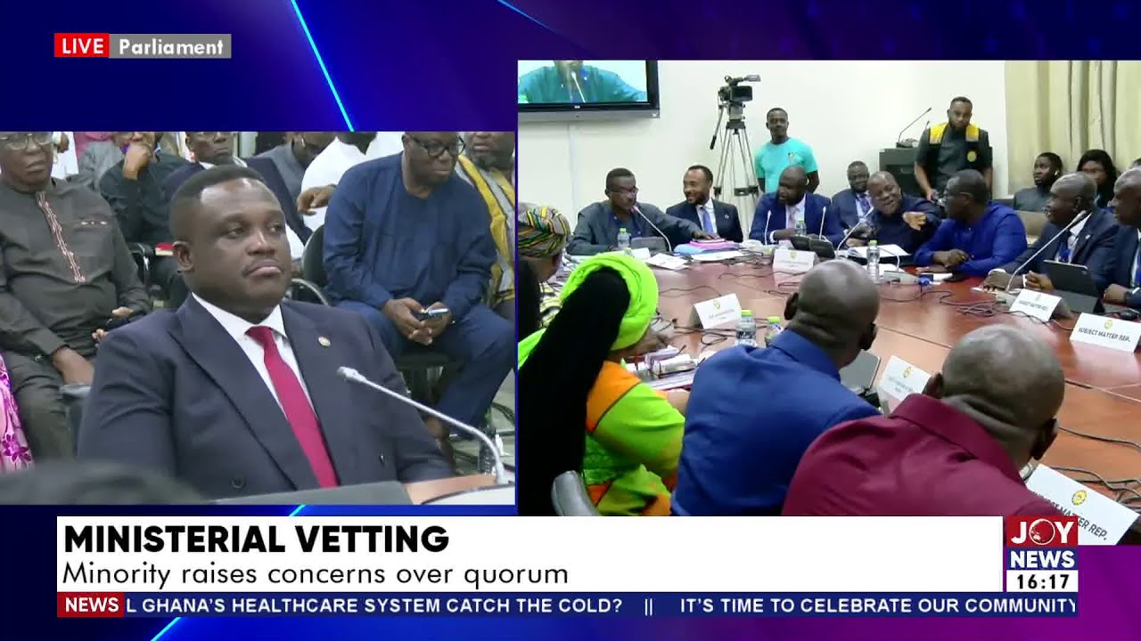 Ministerial Vetting: Parliament vets Sam George; Minister-designate for Communications