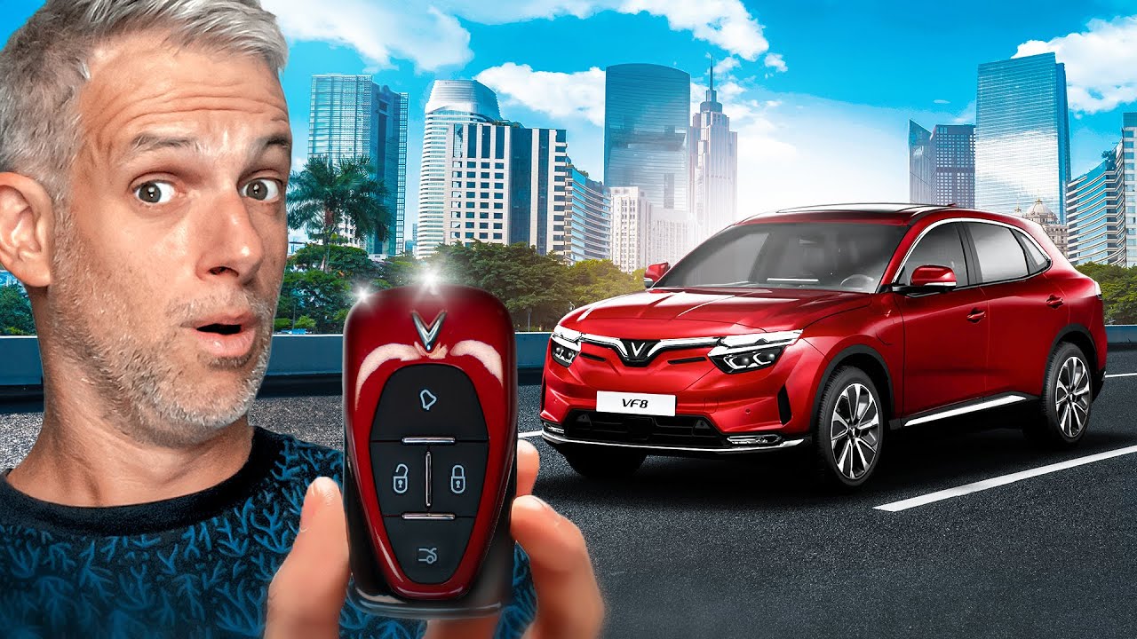 Je teste la Tech du VinFast VF 8 (version PLUS), un Véhicule Electrique 100% Vietnaniem