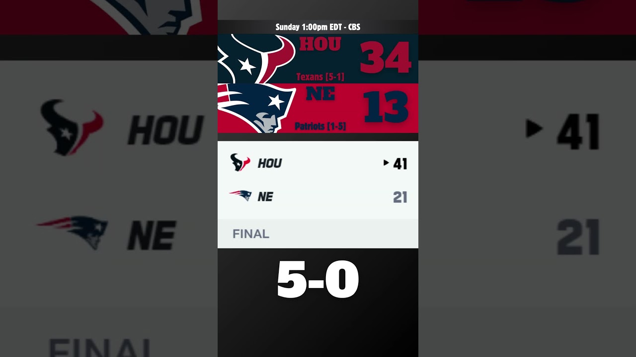 14-0 for my Week 6 picks?  