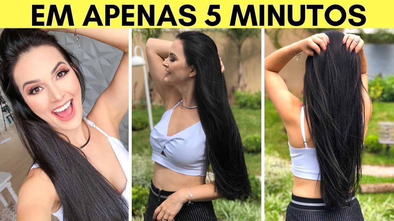 COMO FAZER CAUTERIZAÇÃO CAPILAR PASSO A PASSO EM CASA ( Em apenas 5 minutos) por Julia Doorman