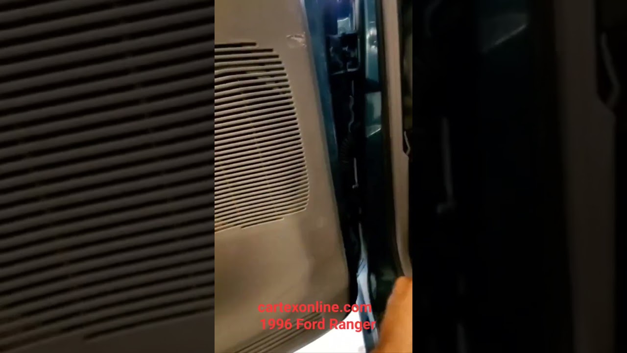 1996 Ford Ranger, door panel removal @autorestyler