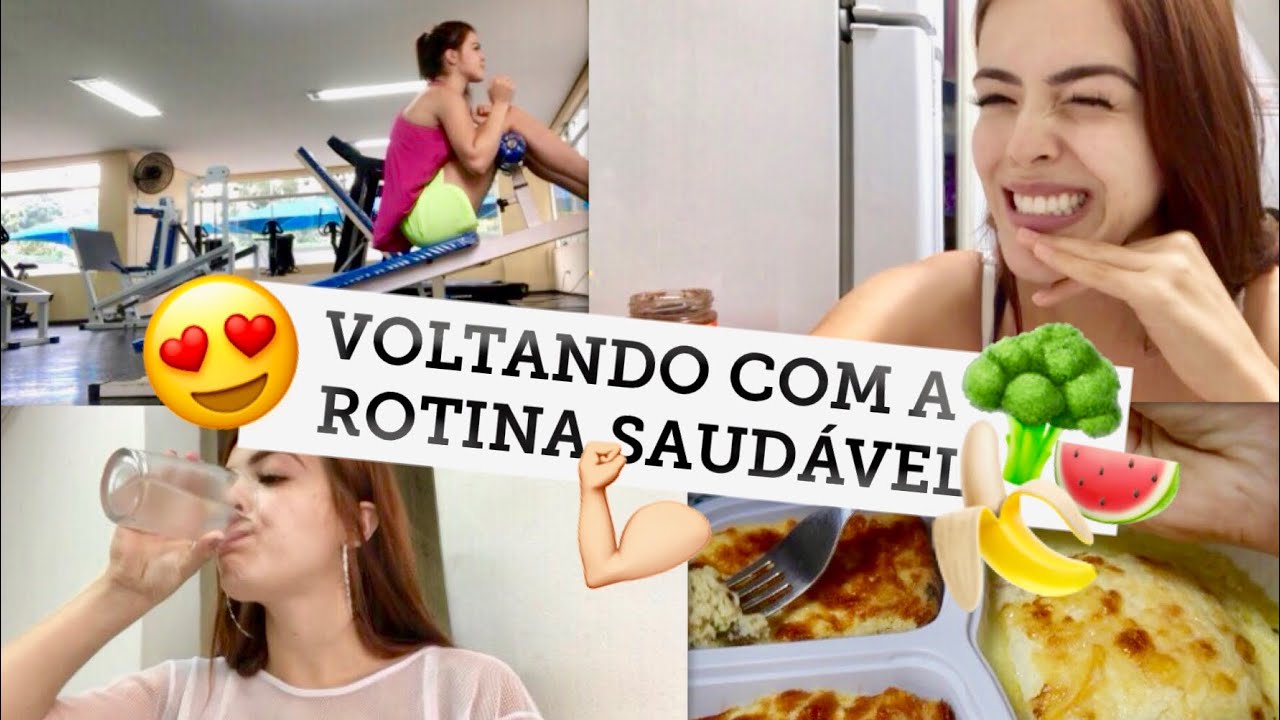 VOLTANDO PARA ROTINA SAUDÁVEL + TREINO + MARMITAS  #DIÁRIODADIETA1