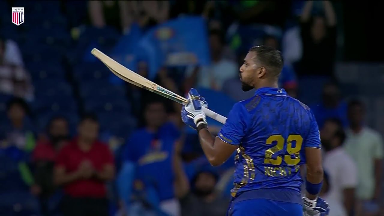 Nicholas Pooran 108 runs vs Seattle Orcas | 18th Match - SEAO vs MINY