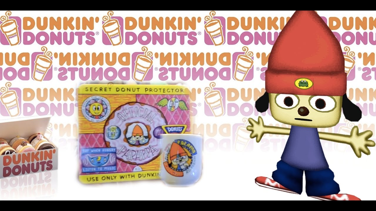 Parappa the Rapper Merchandise - Dunkin' Donuts