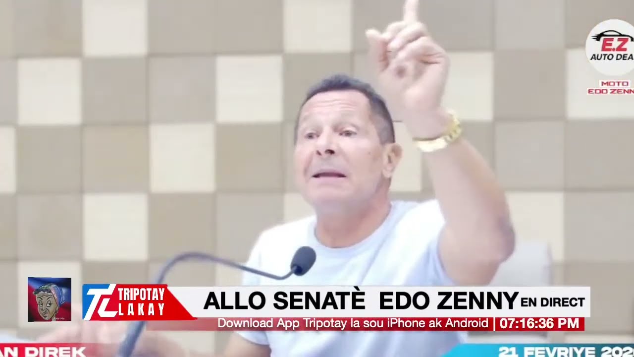 FLASH! Bòfrè Edo Zenny an, Joel Khawly san filtè reponn Morvan sou akizasyon dwòg yo.