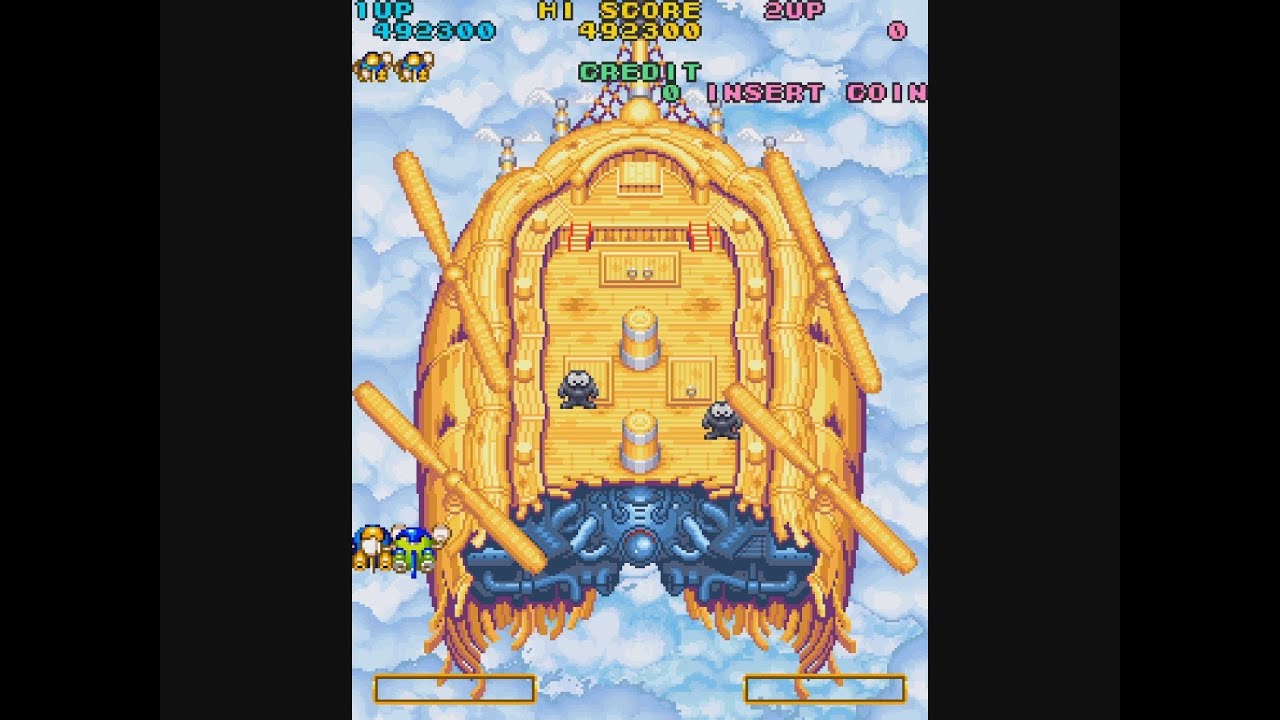 [AC] Detana!! TwinBee - 1-ALL Clear (No-Miss) - 2,559,550 to 2-2