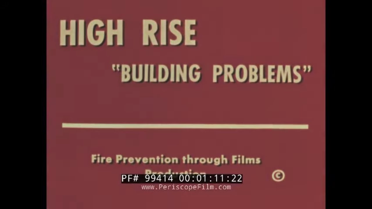 1970s FIRE DEPARTMENT TRAINING FILM  