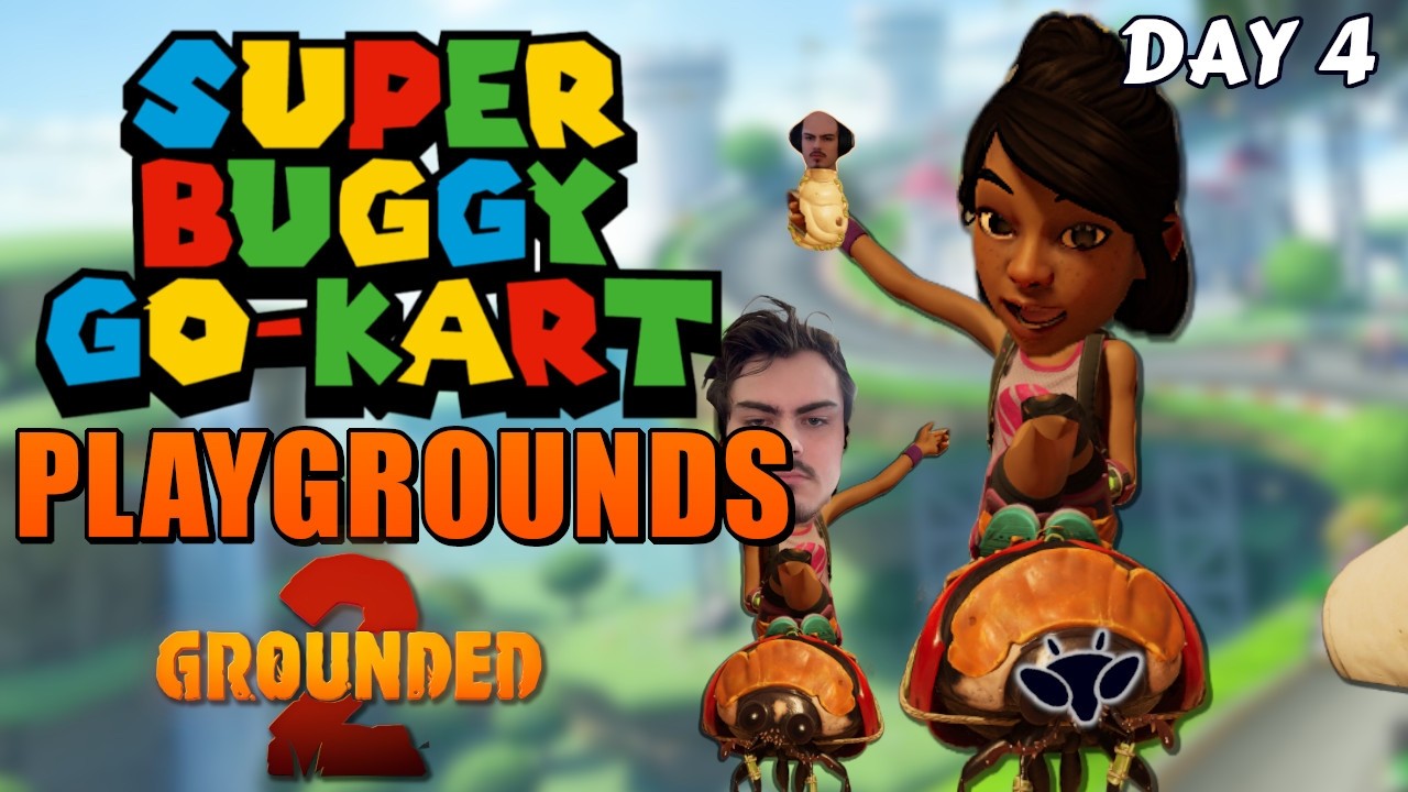 Super Buggy Go-Kart Build Day 4| Grounded 2