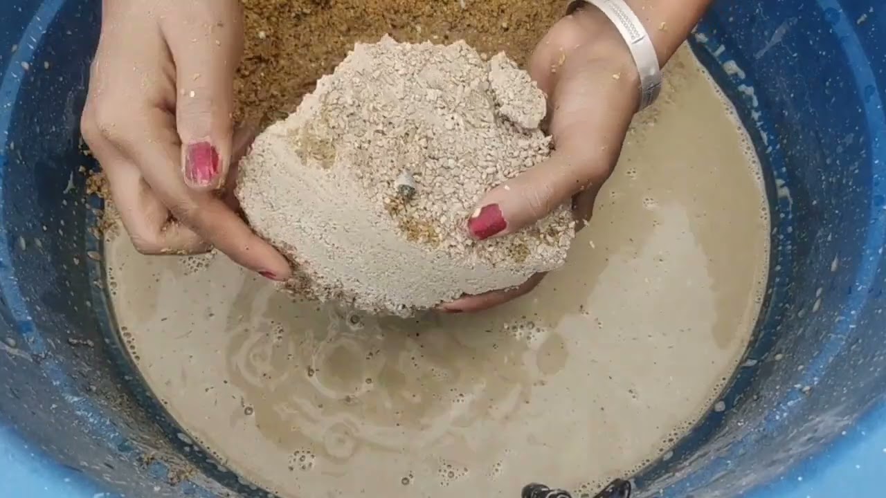 |Asmr| yellow concrete water 💦 crumbling |sleep aid| |satisfying video|