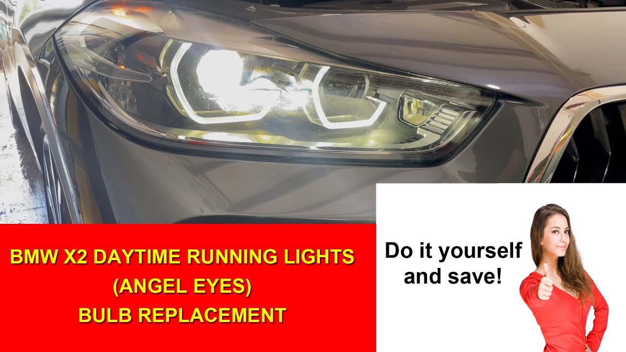 BMW X2 LED Daytime Running Light (Angel Eye) Bulb Replacement