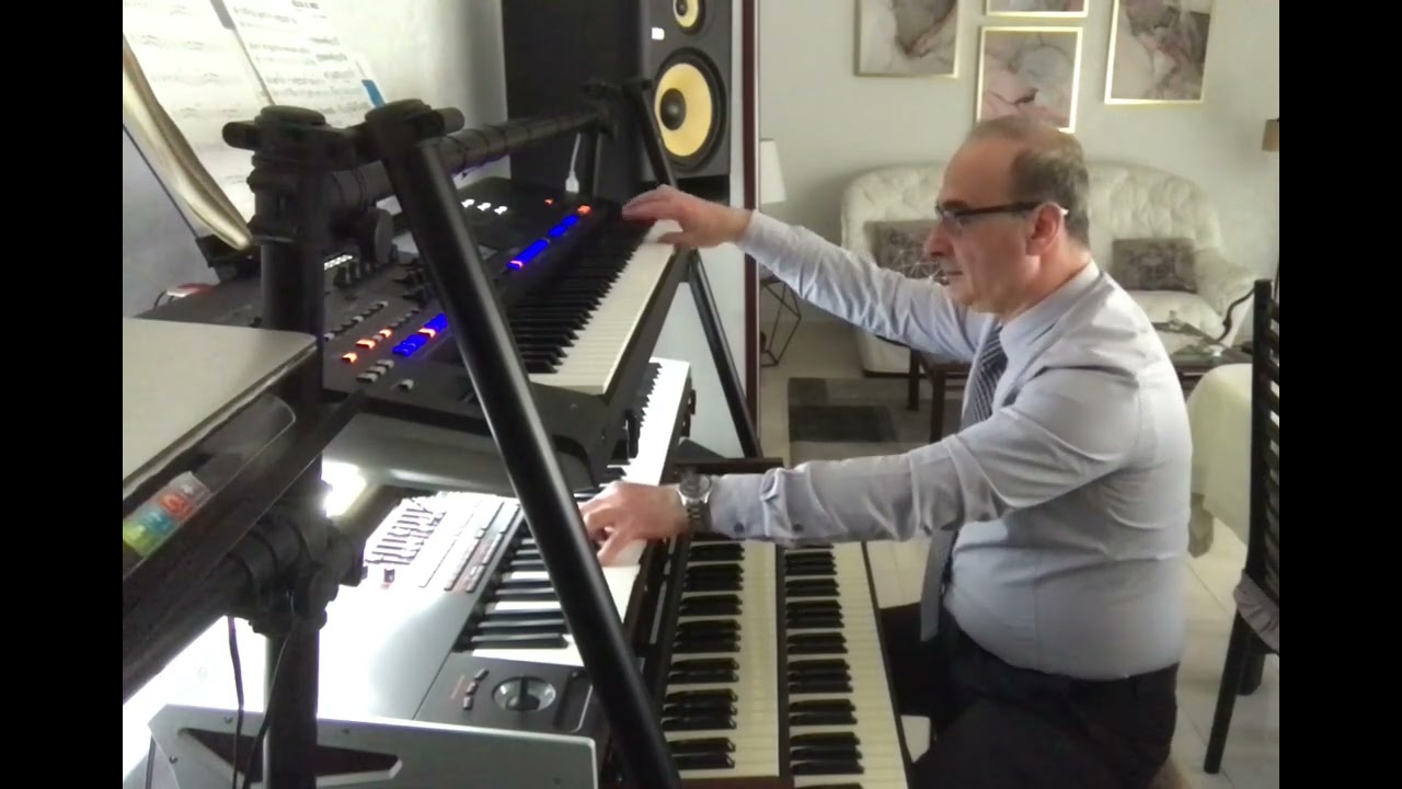 🌈Parla più piano  (speak slowly)Keyboard Yamaha Genos:Korgpa4x/Hammond Skx