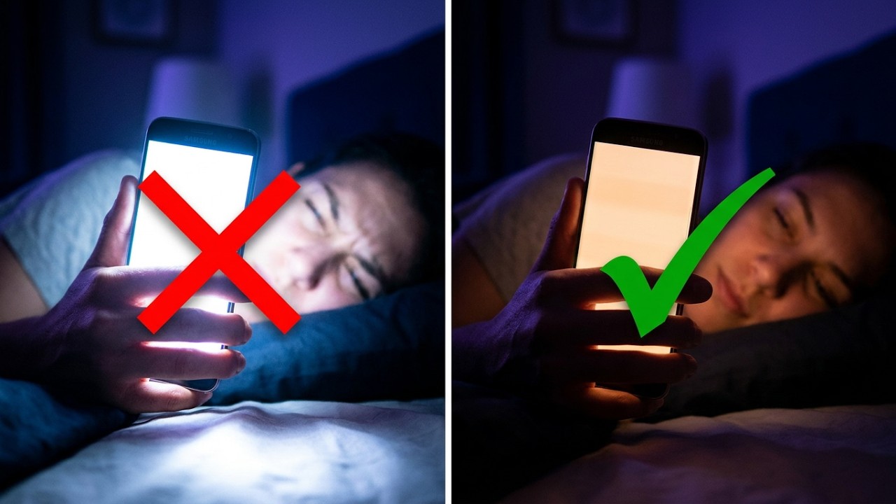 Как уменьшить яркость экрана Samsung ночью на любом телефоне | Простая настройка дисплея 2026