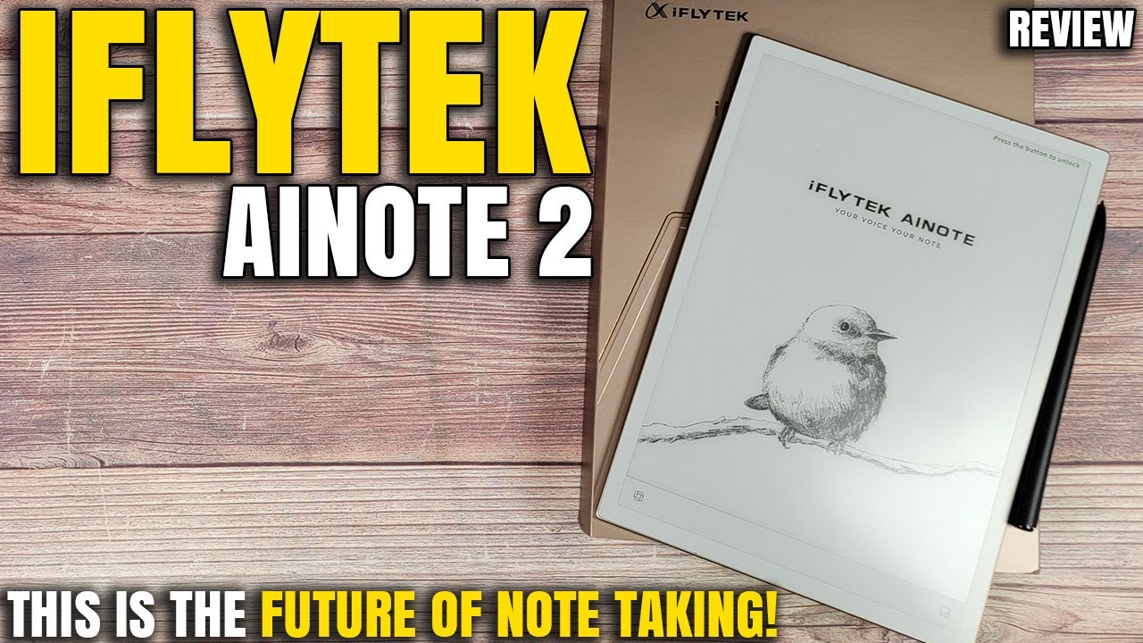 Это будущее заметок! | Обзор планшета iFLYTEK AINOTE 2 с электронными чернилами