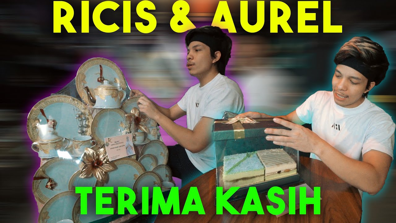 Makasih RICIS AUREL Kasih ATTA Hadiah Lebaran 🙏 Tali Silaturrahmi Semoga Terjaga