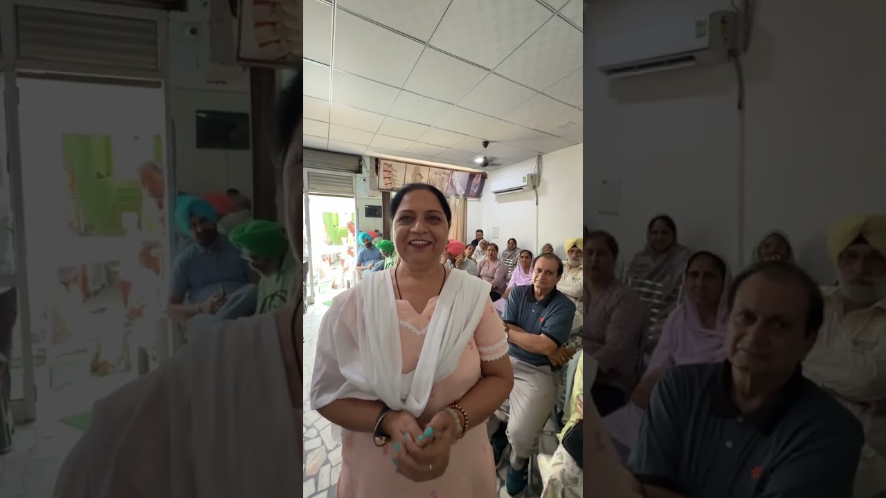 ਕਾਫੀ ਟਾਇਮ ਬਾਅਦ ਪੈਰਾਂ ਭਾਰ ਬੈਠੇ ਮਾਤਾ ਜੀ