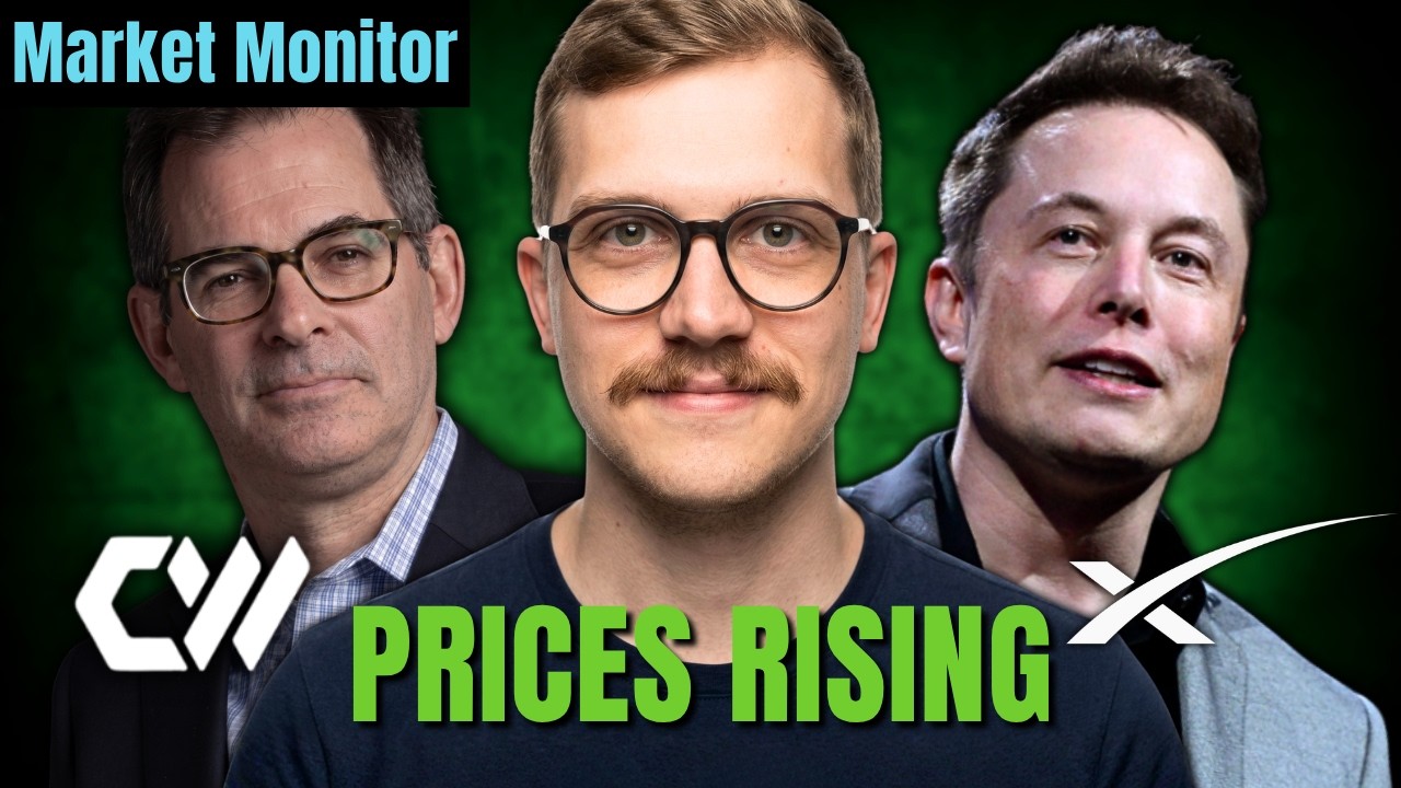 Nvidia's AI Bet, CRWV Raises Prices, SpaceX Approval | Market Monitor