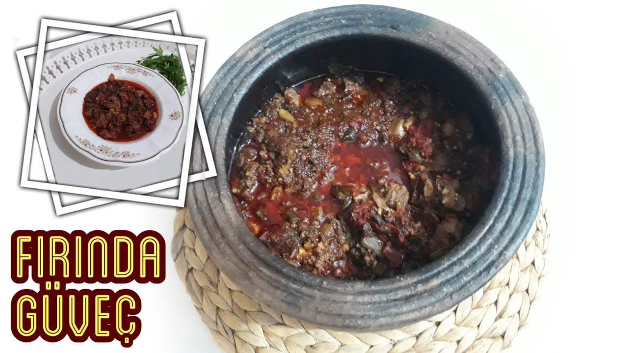Fırında Güveç Yapımı