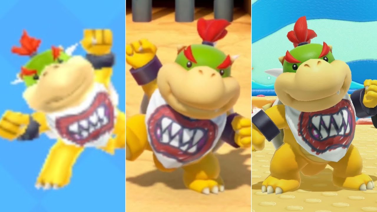 Evolution Of Bowser Jr. In Mario Party Games [2013-2024] (Playable)