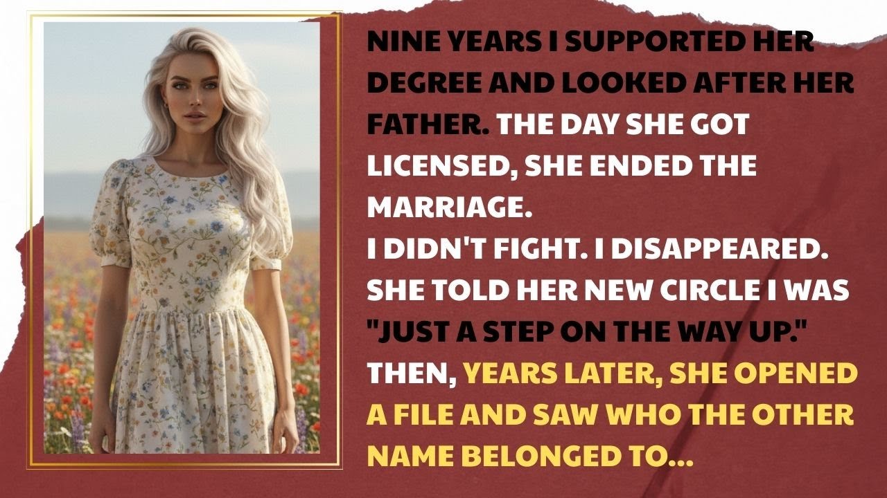 She Left the Moment Her Career Began, yet a File She Opened Years Later Reframed Our History