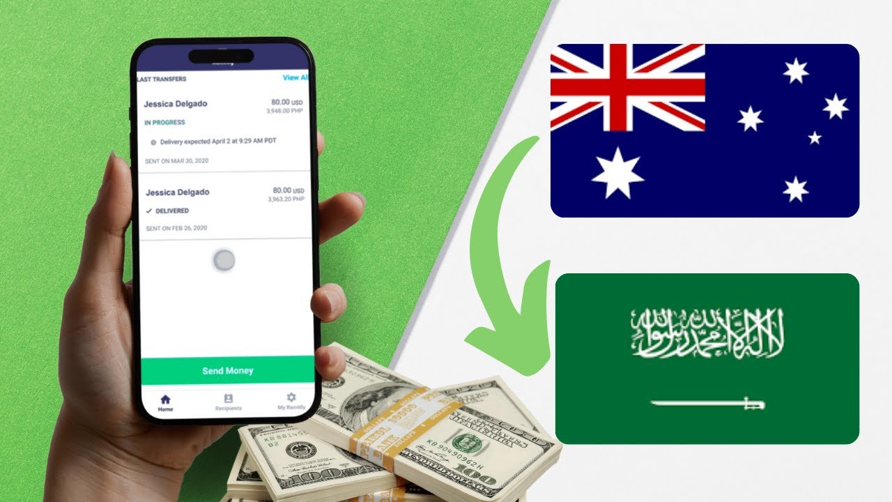 How to send money from Australia to Saudi Arabia on Remitly?