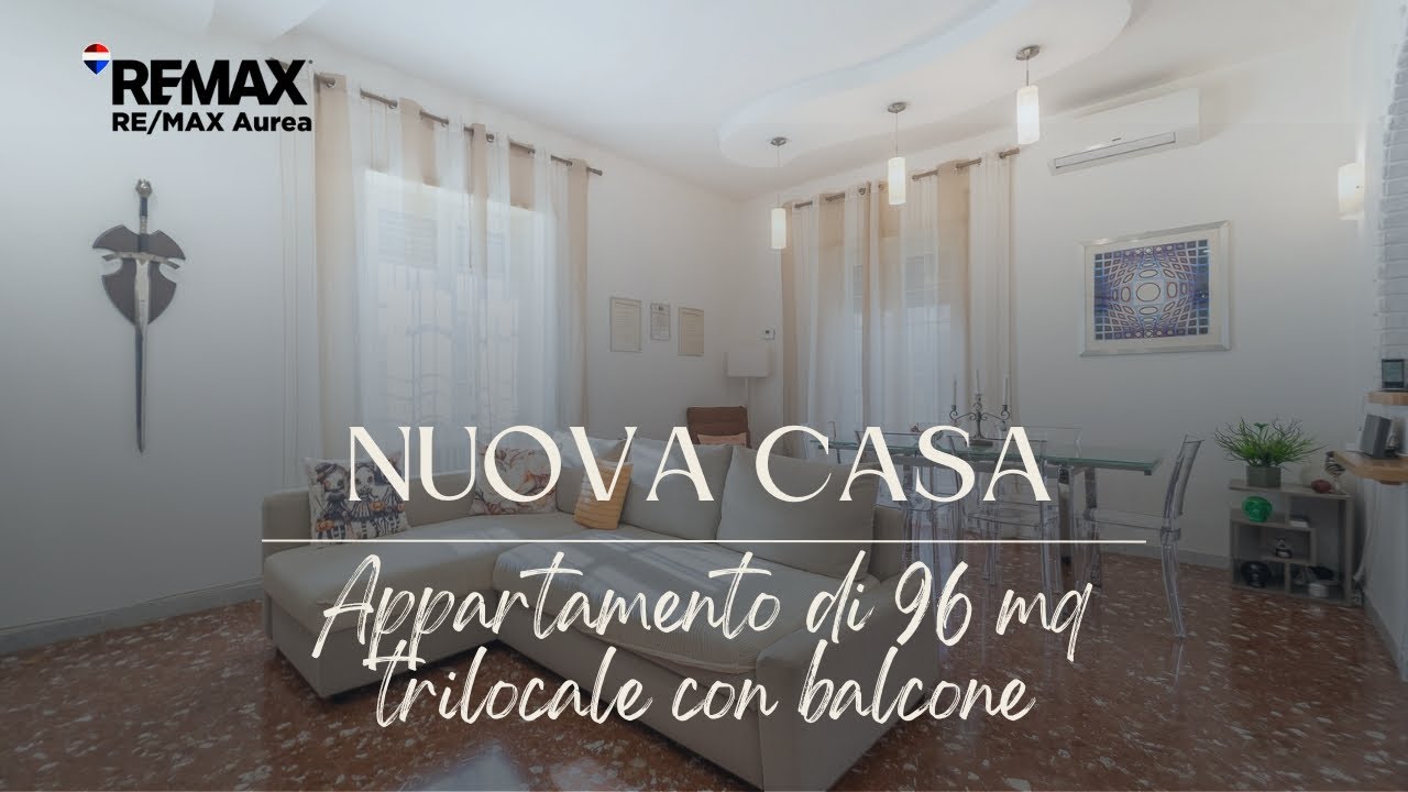 APPARTAMENTO TRILOCALE DI 96 MQ A FIUMICINO (RM) LOCALITA' ARANOVA - RE/MX AUREA
