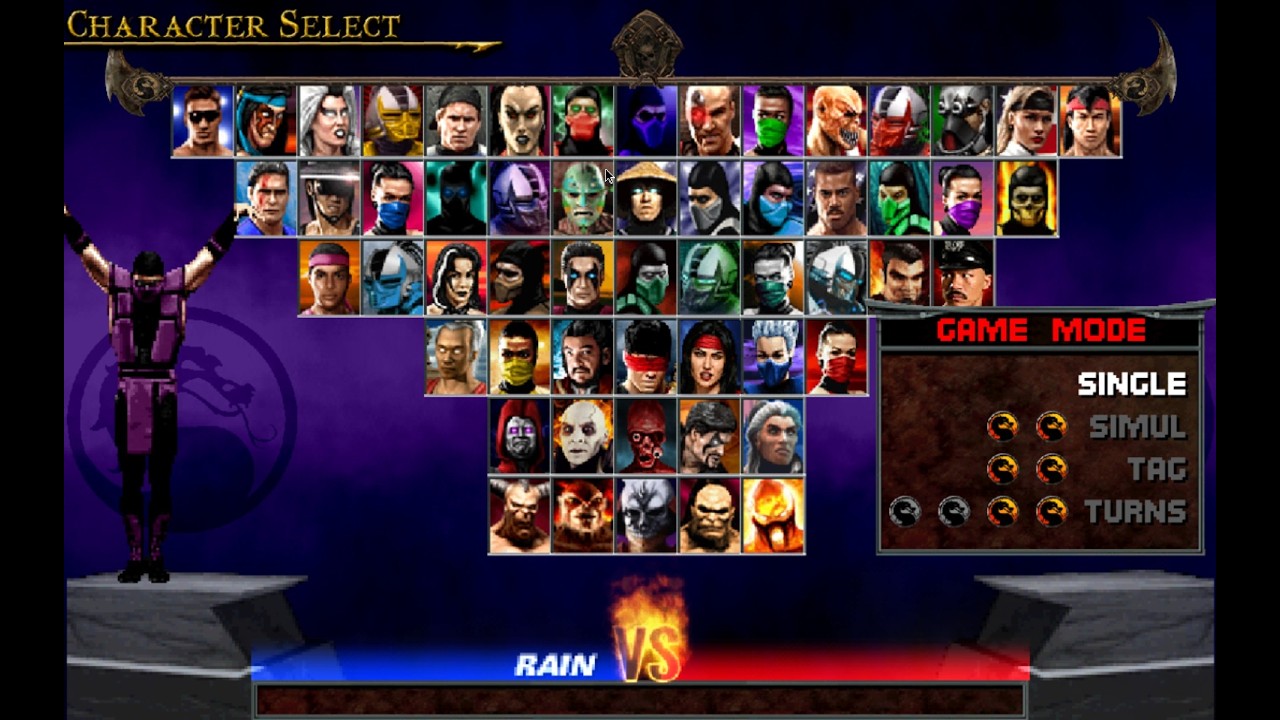 Mortal Kombat Project 2026 rain