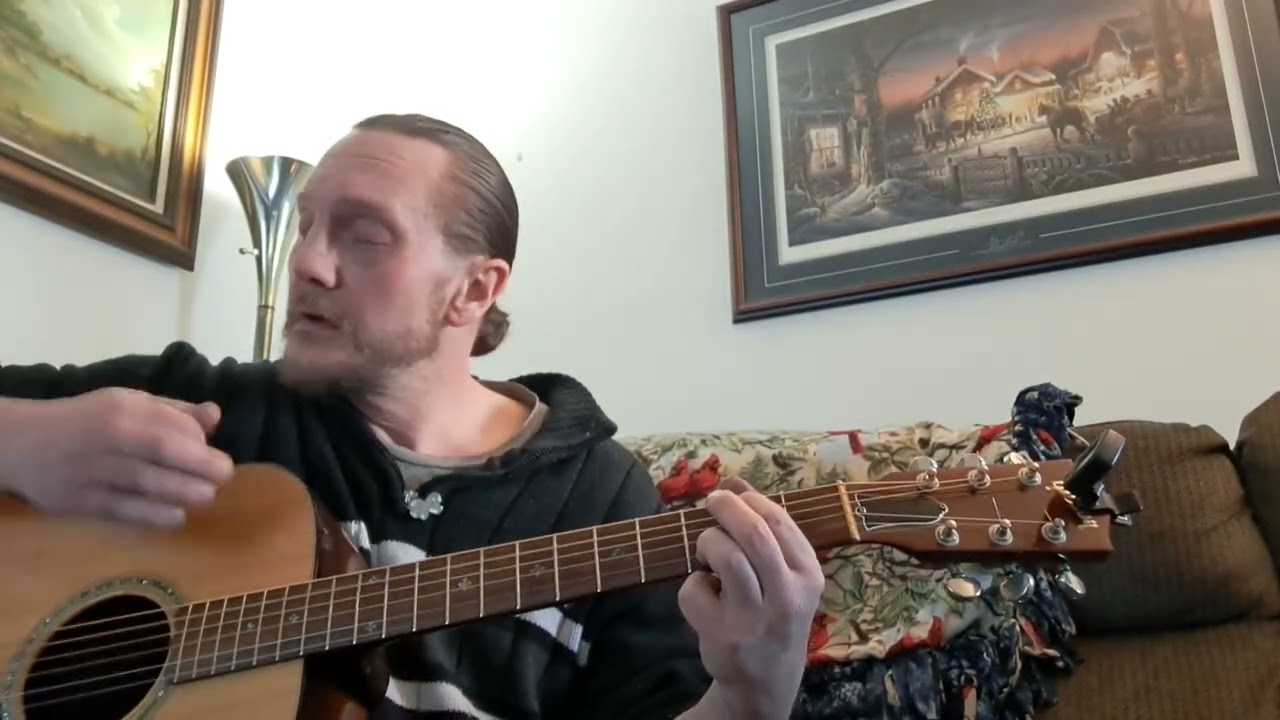 Blue on Black (Kenny Wayne Sheppard) acoustic cover.