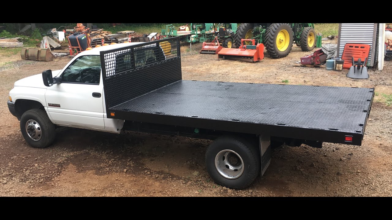 2001 Dodge 4x4 Flatbed Dump Build