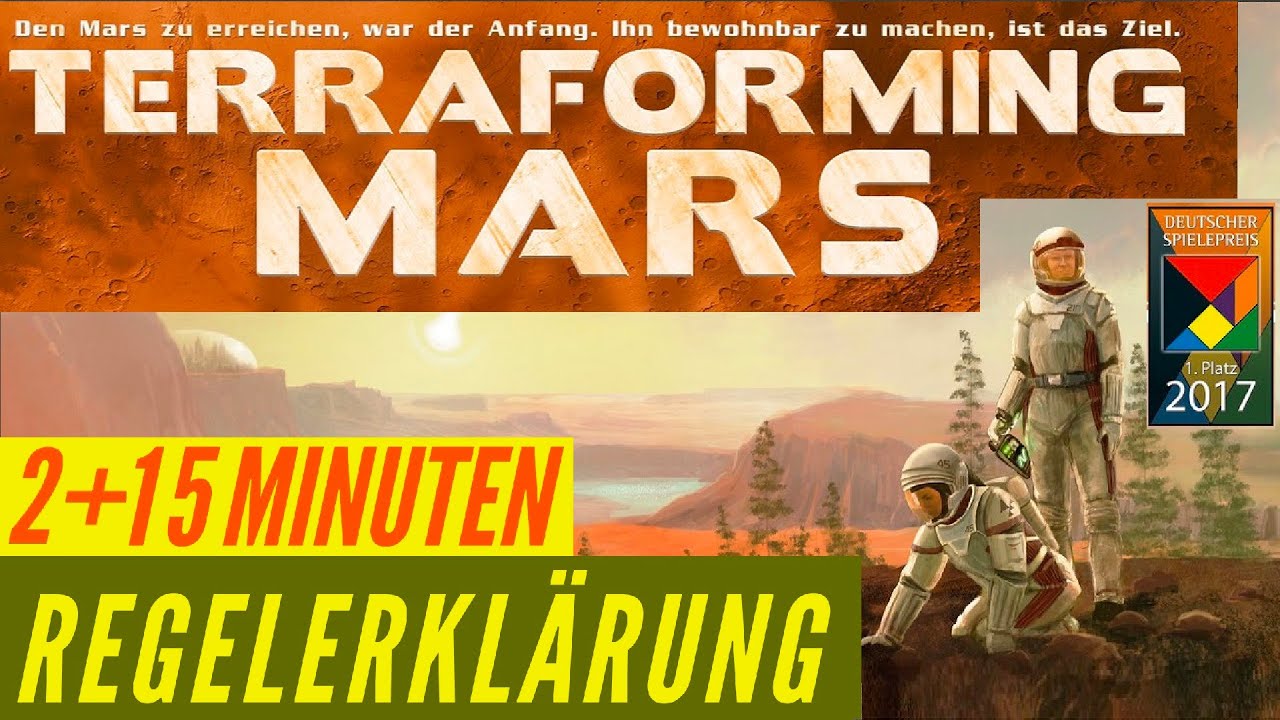 Terraforming Mars Regeln Anleitung Regelvideo Erklärung Brettspiel
