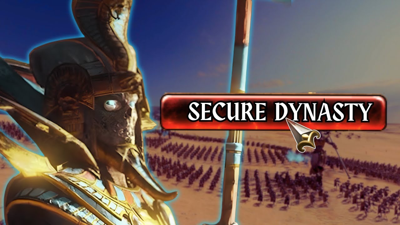 Becoming a True Tomb King in Warhammer 3┃Settra The Imperishable, etc.
