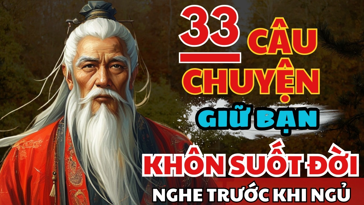 33 câu chuyện TRÍ TUỆ THÂM SÂU Cổ Nhân giúp bạn SỐNG KHÔN SUỐT ĐỜI | Triết Lý Cuộc Sống