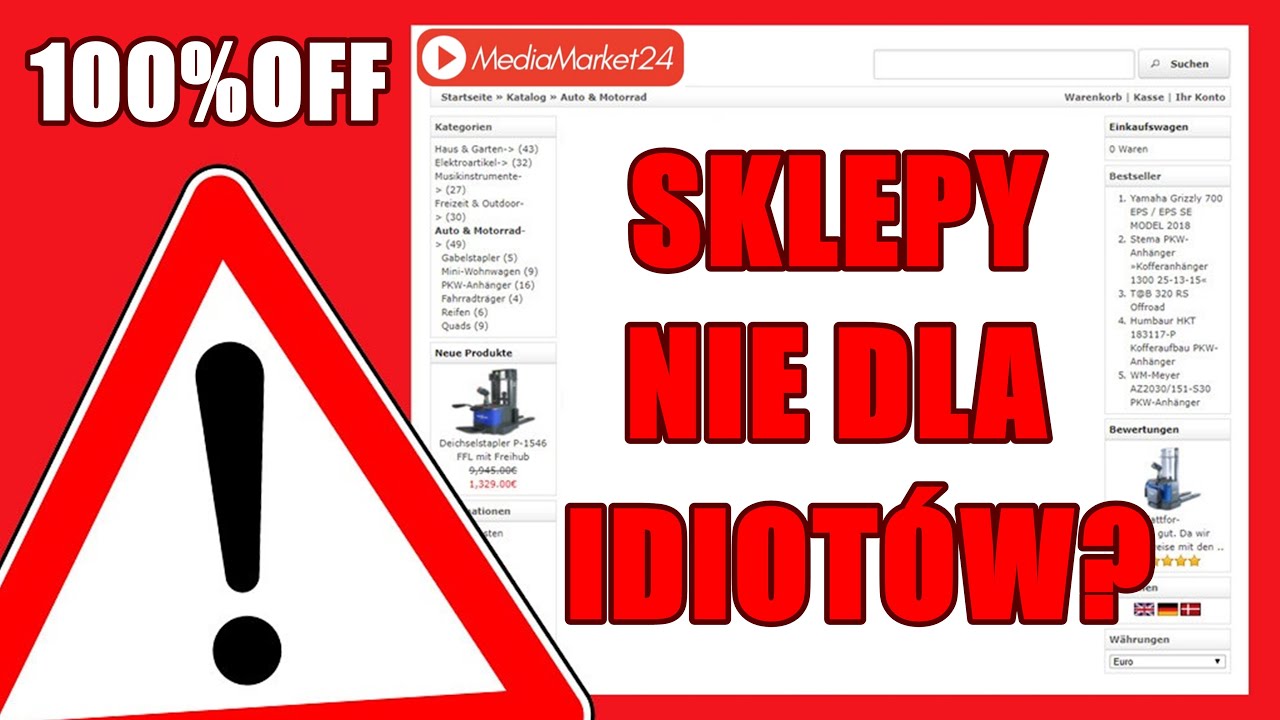 Sklepy online - jak nie dać zrobić się w ch...? - Yeezy 700 za 450 PLN