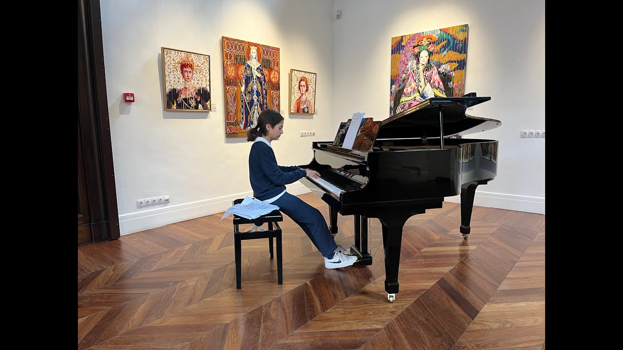 The Queens, beautiful piano composition by the child-composer Konstantin Kantz 13 y.o.