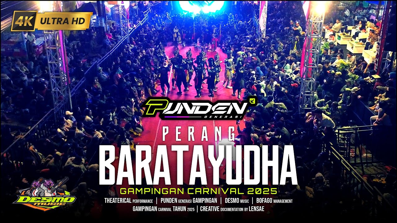 Perang Baratayudha | Punden Generasi  ꭙ  Desmo Music | Karnaval Gampingan 2025