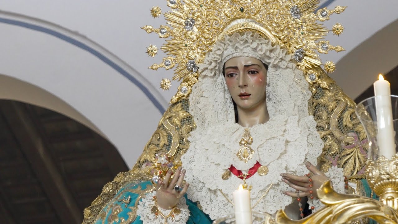 VIRGEN DEL ROC&Iacute;O - TRASLADO AL SALVADOR - CORONACI&Oacute;N CAN&Oacute;NICA - BM CRUZ ROJA