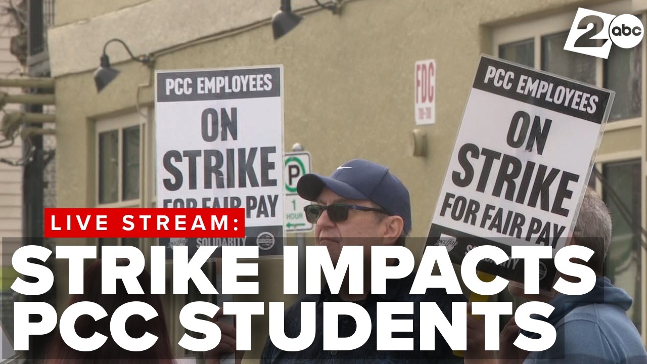Студенты PCC оказались в неопределенном положении, поскольку первая в истории забастовка в муници...