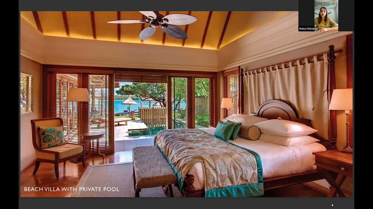 Вебинар с отелями Constance Mauritius!