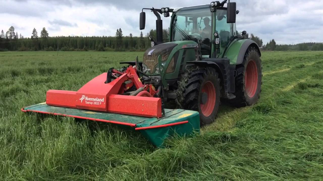 Kverneland niittokone paketti 7.2m