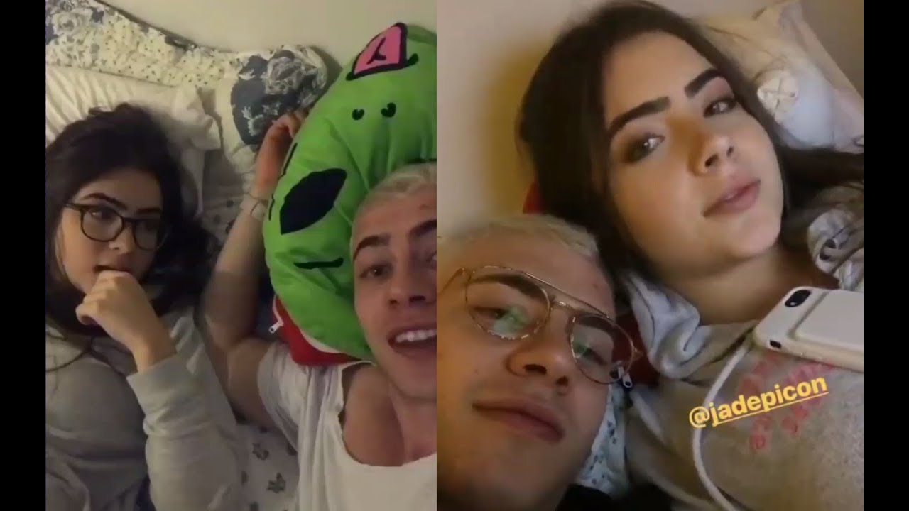 Jade Picon dormindo com Léo