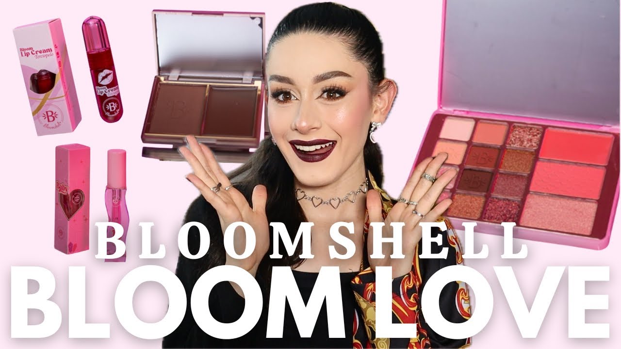BLOOMSHELL: Colección BLOOM LOVE 💗| Más lip oils, contornos y nuevas PALETAS - Makeup Isa