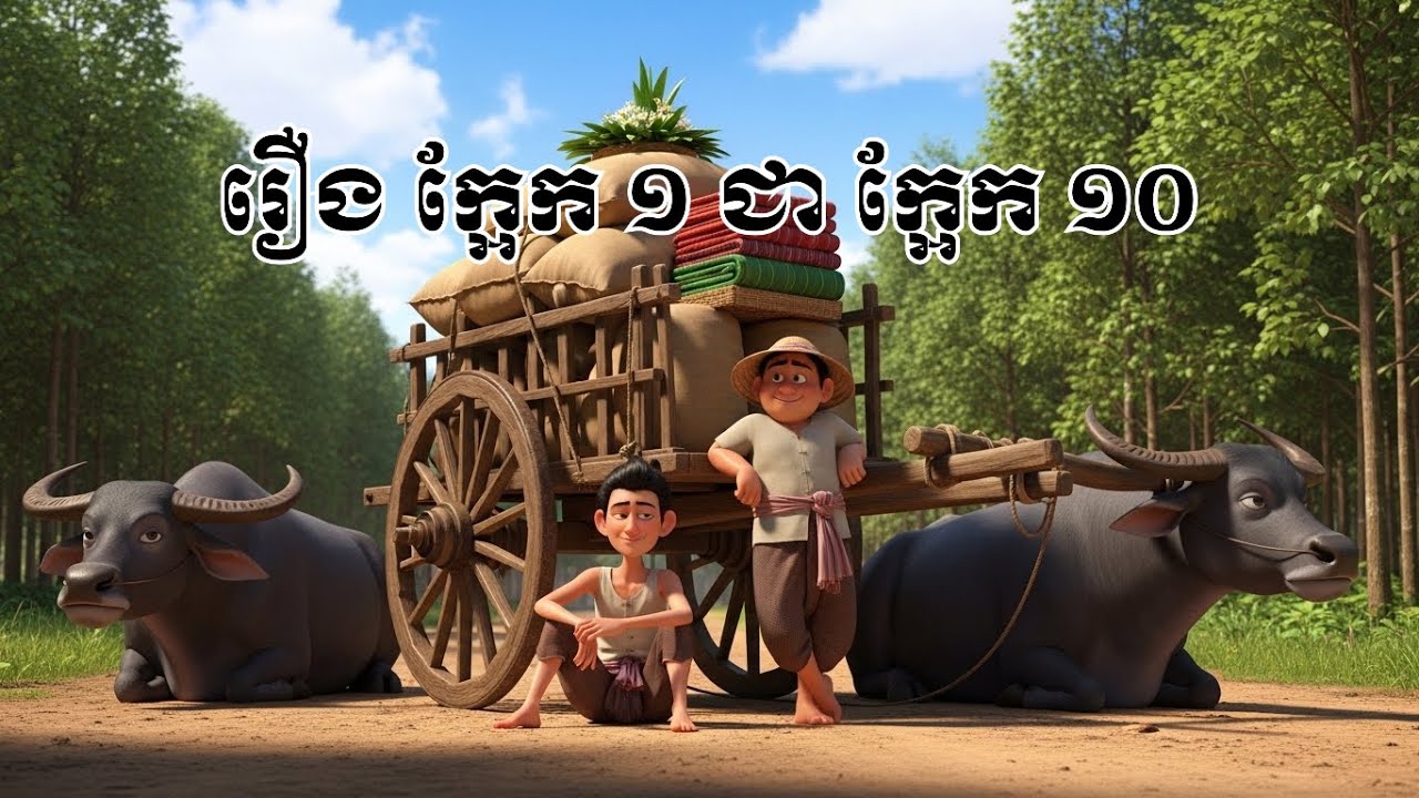 រឿង ក្អែក ១ ជា ក្អែក ១០ រឿងនិទានខ្មែរ Khmer fairy tales 2026