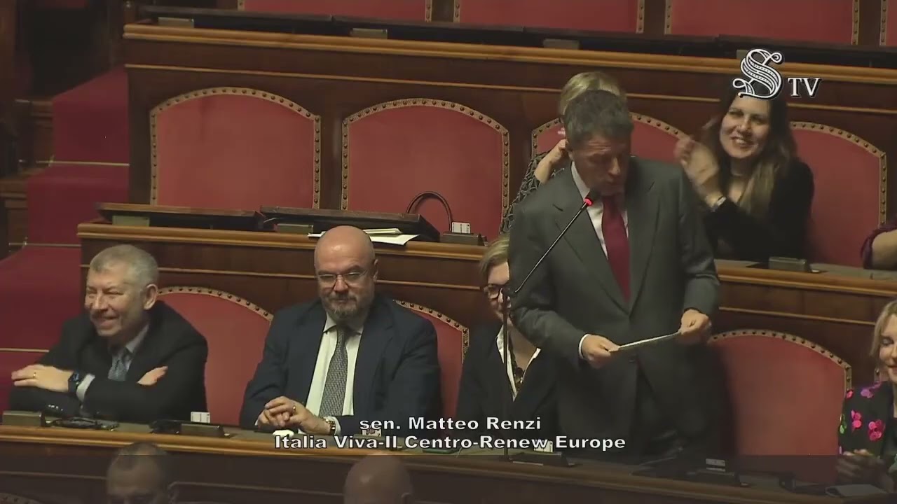Renzi - Intervento in Senato (23.12.25)