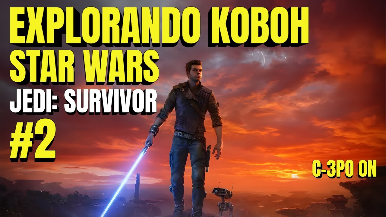 STAR WARS Jedi: Survivor | Explorando KOBOH #2 🌌⚔️ Gameplay AO VIVO