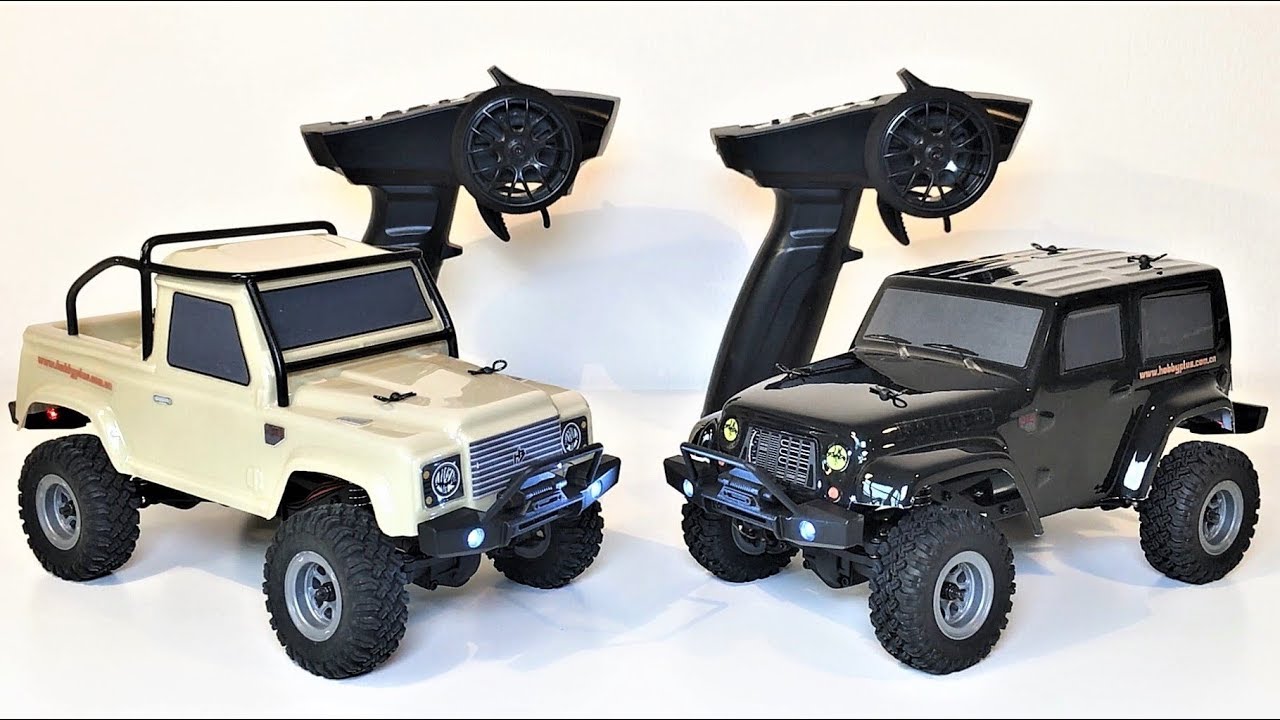 Best RC Micro Crawlers? The HobbyPlus CR-24 FTX Outback Mini 2.0! Land Rover/Ranger vs Alto Edition!
