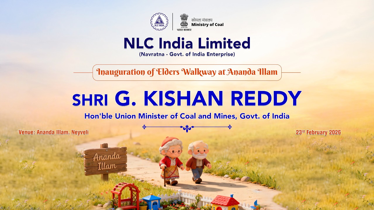 Inauguration of Elders Walkway at Ananda Illam by Hon'ble Union Minister of Coal and Mines, GoI