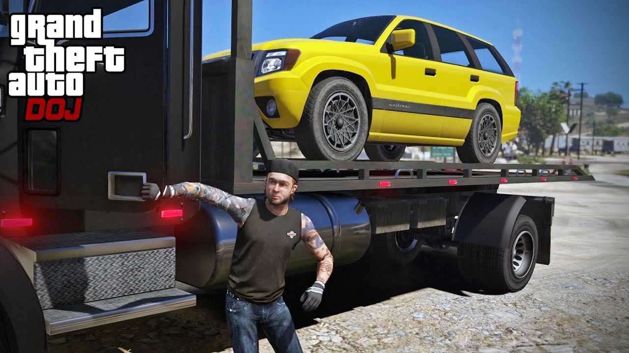 GTA 5 Roleplay - DOJ 281 - Repo Orders (Civilian)